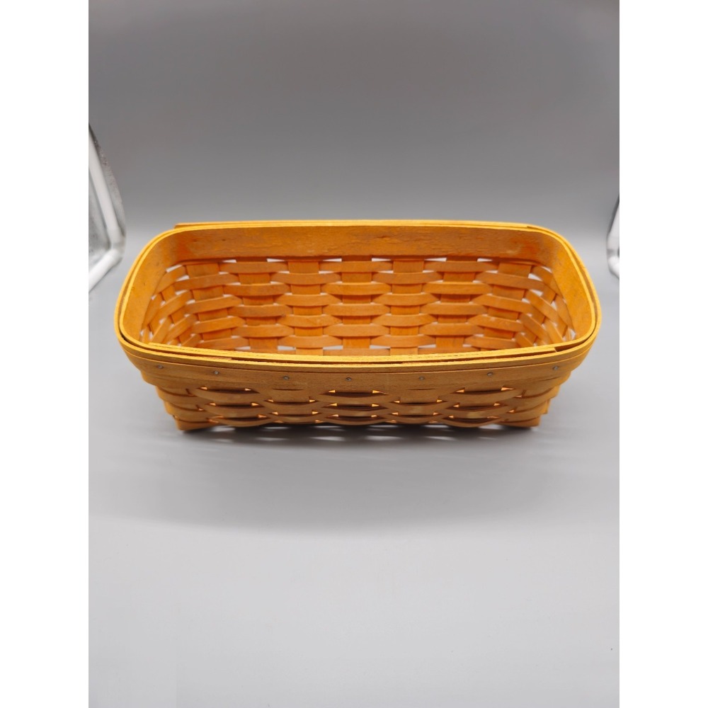 Longaberger Wall Basket Craft Rectangle Hooks 12x5x4